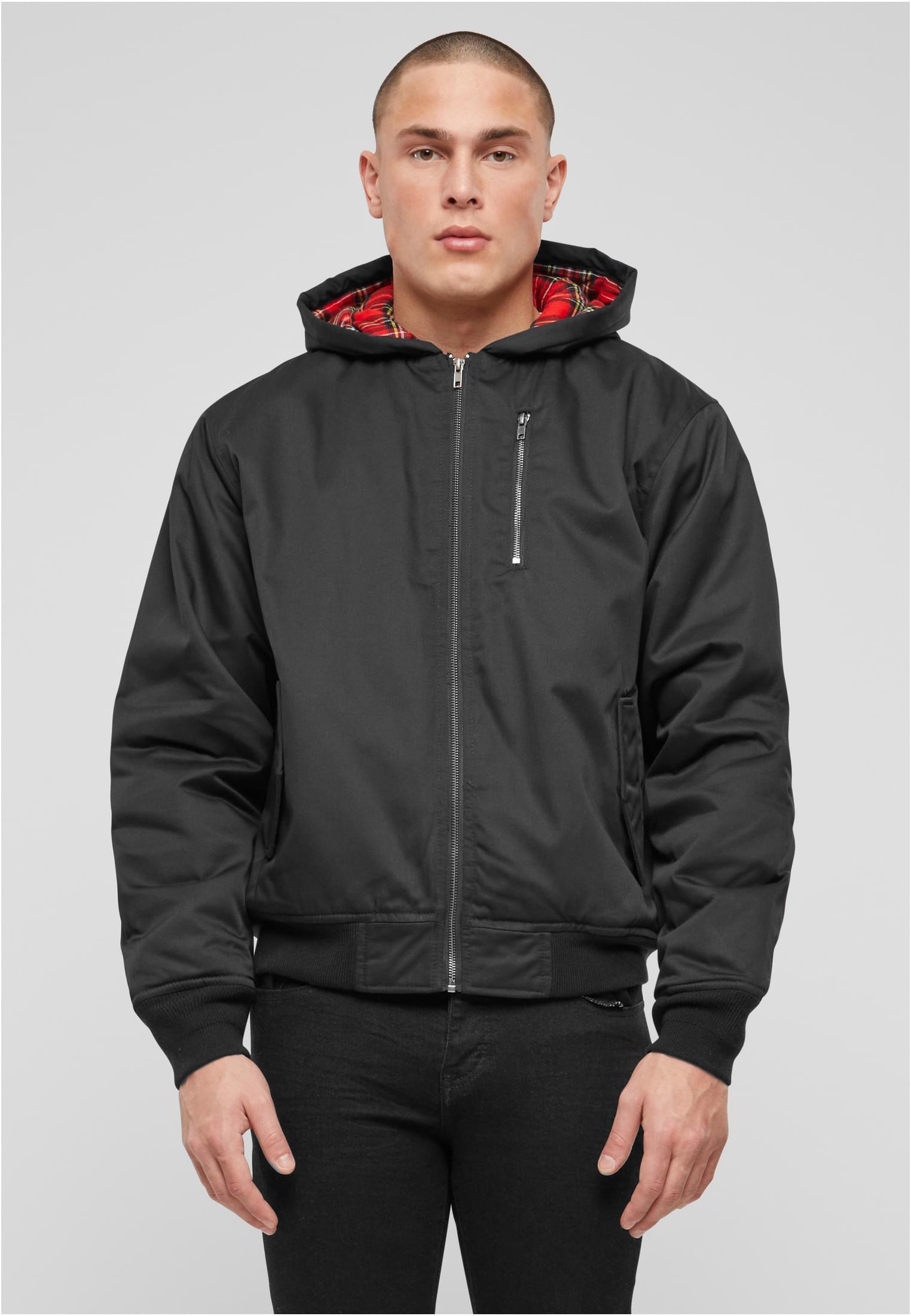 Harrington winterjas met capuchon