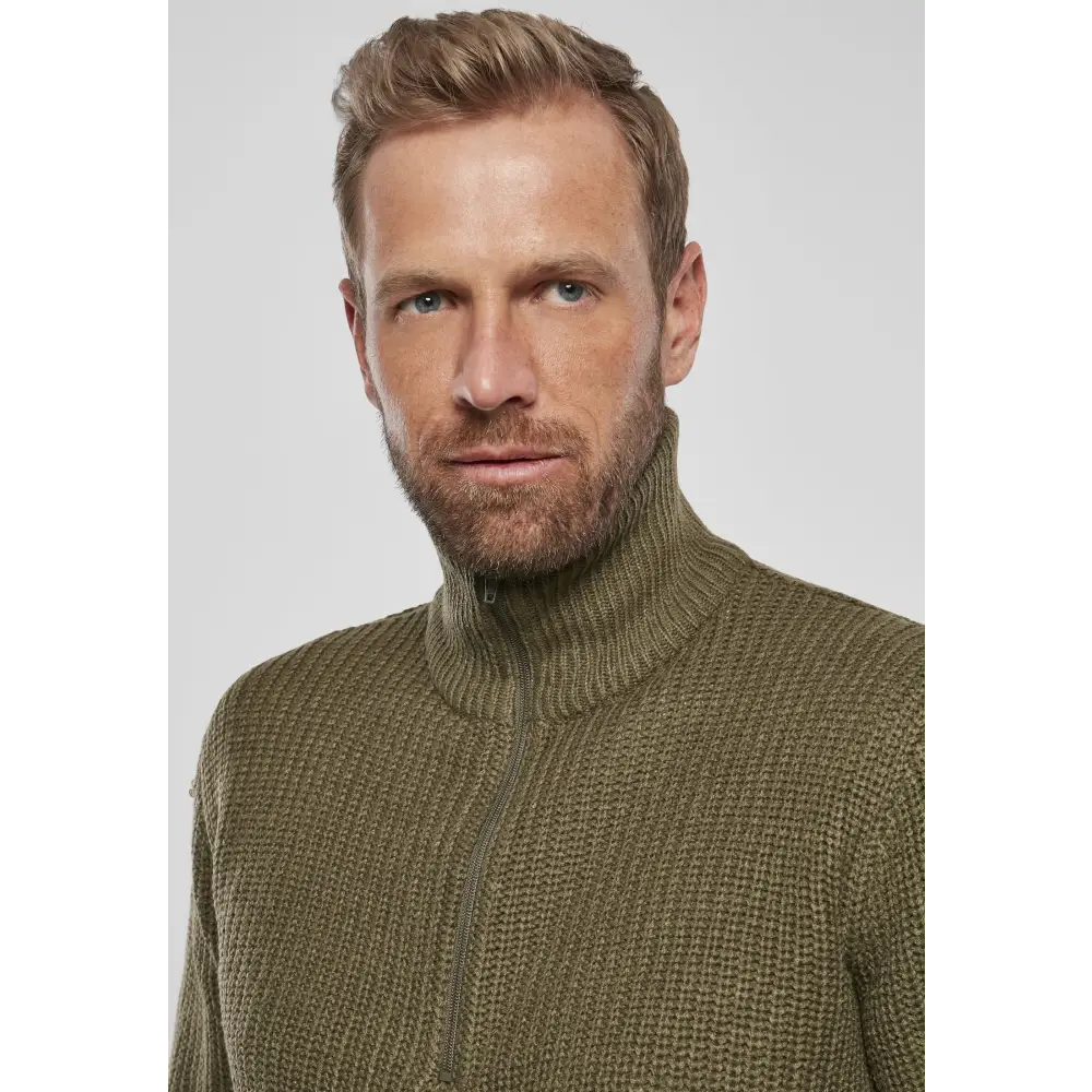 Marine Pullover Troyer Sweater - Brandit