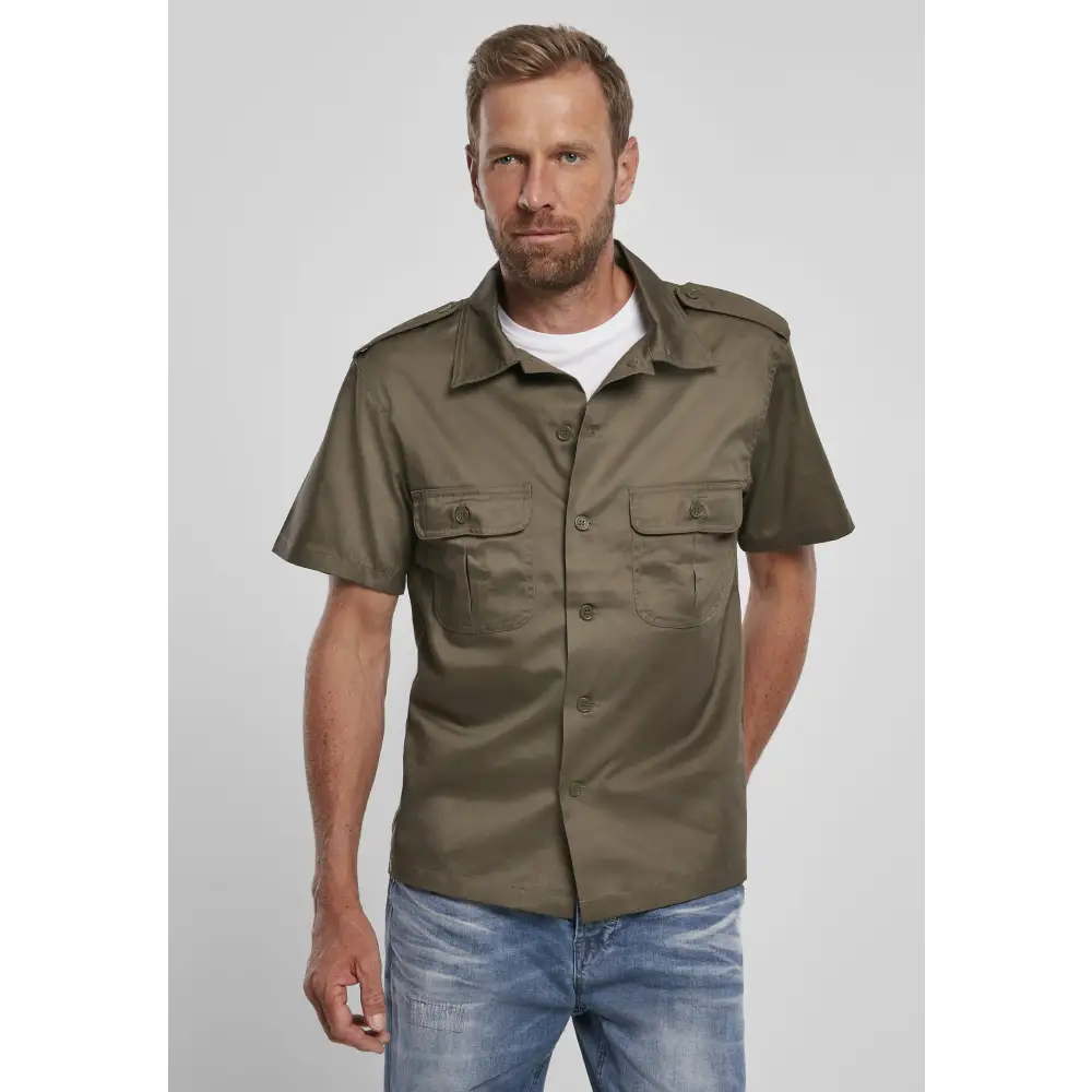 Short Sleeves Us Shirt - Brandit